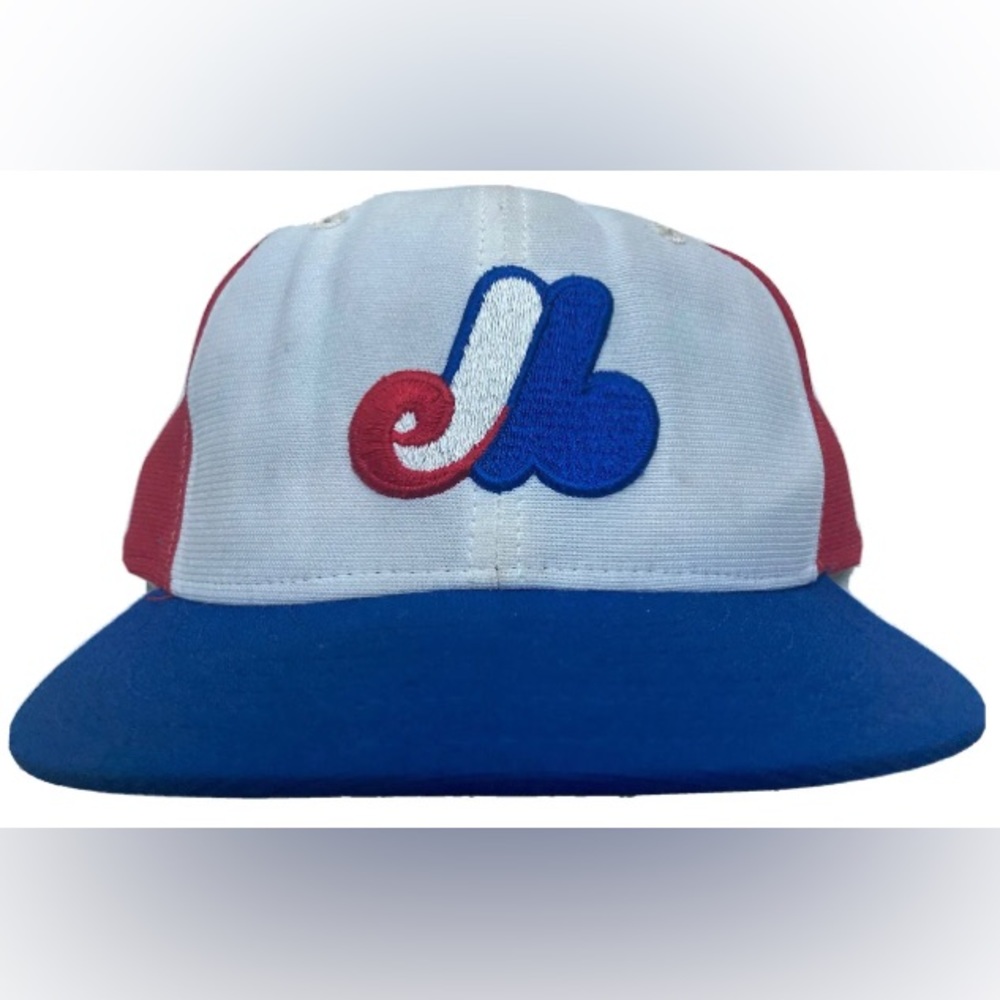 Vintage 1988 New Era Diamond Collection Montreal Expos Hat 7 5/8